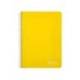 CUADERNO ESPIRAL LIDERPAPEL DIN A4 WITTY TAPA DURA 80H 90GR PAUTA 2,5MM CON MARGEN COLOR AMARILLO