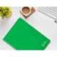 CUADERNO ESPIRAL LIDERPAPEL DIN A4 WITTY TAPA DURA 80H 90GR RAYADO HORIZONTAL CON MARGEN COLOR VERDE