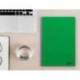 CUADERNO ESPIRAL LIDERPAPEL DIN A4 SMART TAPA BLANDA 80H 75GR PAUTA 3,5MM CON MARGEN COLOR VERDE