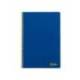 CUADERNO ESPIRAL LIDERPAPEL DIN A4 SMART TAPA BLANDA 80H 75GR PAUTA 3,5MM CON MARGEN COLOR AZUL OSCURO