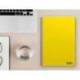 CUADERNO ESPIRAL LIDERPAPEL DIN A4 SMART TAPA BLANDA 80H 75GR PAUTA 2,5MM CON MARGEN COLOR AMARILLO
