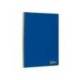 CUADERNO ESPIRAL LIDERPAPEL DIN A4 SMART TAPA BLANDA 80H 75GR RAYADO HORIZONTAL CON MARGEN COLOR AZUL OSCURO