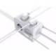 REGLETA Q-CONNECT ENCHUFE MULTIPLE 10 EN 1 CABLE 1,4 MT 6 TOMAS DE CORRIENTE+3 USB+1 USB TIPO C 140X76X87MM