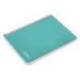 CUADERNO ESPIRAL LIDERPAPEL DIN A4 WITTY TAPA DURA 80H 90GR CUADRO 4MM CON MARGEN COLOR TURQUESA