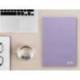 CUADERNO ESPIRAL LIDERPAPEL DIN A4 SMART TAPA BLANDA 80H 75GR CUADRO 4MM CON MARGEN COLOR VIOLETA