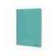 CUADERNO ESPIRAL LIDERPAPEL DIN A4 SMART TAPA BLANDA 80H 75GR CUADRO 4MM CON MARGEN COLOR TURQUESA