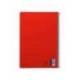 CUADERNO ESPIRAL LIDERPAPEL DIN A4 SMART TAPA BLANDA 80H 75GR CUADRO 4MM CON MARGEN COLOR ROJO