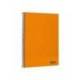 CUADERNO ESPIRAL LIDERPAPEL DIN A4 SMART TAPA BLANDA 80H 75GR CUADRO 4MM CON MARGEN COLOR NARANJA