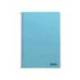 CUADERNO ESPIRAL LIDERPAPEL DIN A4 SMART TAPA BLANDA 80H 75GR CUADRO 4MM CON MARGEN COLOR CELESTE