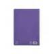 CUADERNO ESPIRAL LIDERPAPEL DIN A4 PAUTAGUIA TAPA DURA 80H 90 GR CUADRO PAUTADO 4MM COLOR LILA