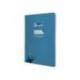 CUADERNO ESPIRAL LIDERPAPEL DIN A4 PAUTAGUIA TAPA DURA 80H 90 GR CUADRO PAUTADO 4MM COLOR AZUL