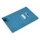 CUADERNO ESPIRAL LIDERPAPEL DIN A4 PAUTAGUIA TAPA DURA 80H 90 GR CUADRO PAUTADO 4MM COLOR AZUL