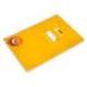 CUADERNO ESPIRAL LIDERPAPEL DIN A4 PAUTAGUIA TAPA DURA 80H 90 GR CUADRO PAUTADO 4MM COLOR AMARILLO