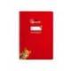 CUADERNO ESPIRAL LIDERPAPEL DI N A4 PAUTAGUIA TAPA BLANDA 80H 75 GR CUADRO PAUTADO 5MM COLOR ROJO