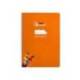 CUADERNO ESPIRAL LIDERPAPEL DI N A4 PAUTAGUIA TAPA BLANDA 80H 75 GR CUADRO PAUTADO 4MM COLOR NARANJA
