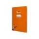 CUADERNO ESPIRAL LIDERPAPEL DI N A4 PAUTAGUIA TAPA BLANDA 80H 75 GR CUADRO PAUTADO 4MM COLOR NARANJA