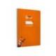 CUADERNO ESPIRAL LIDERPAPEL DI N A4 PAUTAGUIA TAPA BLANDA 80H 75 GR CUADRO PAUTADO 4MM COLOR NARANJA