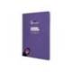 CUADERNO ESPIRAL LIDERPAPEL DI N A4 PAUTAGUIA TAPA BLANDA 80H 75 GR CUADRO PAUTADO 4MM COLOR LILA