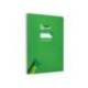CUADERNO ESPIRAL LIDERPAPEL DI N A4 PAUTAGUIA TAPA BLANDA 80H 75 GR CUADRO PAUTADO 2,5MM COLOR VERDE