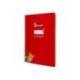 CUADERNO ESPIRAL LIDERPAPEL DI N A4 PAUTAGUIA TAPA BLANDA 80H 75 GR CUADRO PAUTADO 2,5MM COLOR ROJO