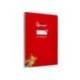 CUADERNO ESPIRAL LIDERPAPEL DI N A4 PAUTAGUIA TAPA BLANDA 80H 75 GR CUADRO PAUTADO 2,5MM COLOR ROJO