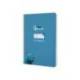 CUADERNO ESPIRAL LIDERPAPEL DI N A5 PAUTAGUIA TAPA DURA 80H 90 GR CUADRO PAUTADO 5MM COLOR AZUL