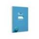 CUADERNO ESPIRAL LIDERPAPEL DI N A5 PAUTAGUIA TAPA DURA 80H 90 GR CUADRO PAUTADO 5MM COLOR AZUL