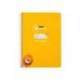 CUADERNO ESPIRAL LIDERPAPEL DI N A5 PAUTAGUIA TAPA DURA 80H 90 GR CUADRO PAUTADO 5MM COLOR AMARILLO