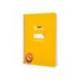 CUADERNO ESPIRAL LIDERPAPEL DI N A5 PAUTAGUIA TAPA DURA 80H 90 GR CUADRO PAUTADO 5MM COLOR AMARILLO