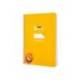 CUADERNO ESPIRAL LIDERPAPEL DI N A5 PAUTAGUIA TAPA DURA 80H 90 GR CUADRO PAUTADO 4MM COLOR AMARILLO