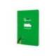 CUADERNO ESPIRAL LIDERPAPEL DI N A5 PAUTAGUIA TAPA BLANDA 40H 75 GR CUADRO PAUTADO 3MM COLOR VERDE