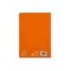 CUADERNO ESPIRAL LIDERPAPEL DI N A5 PAUTAGUIA TAPA BLANDA 40H 75 GR CUADRO PAUTADO 3MM COLOR NARANJA
