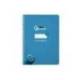 CUADERNO ESPIRAL LIDERPAPEL DI N A5 PAUTAGUIA TAPA BLANDA 40H 75 GR CUADRO PAUTADO 3MM COLOR AZUL