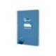 CUADERNO ESPIRAL LIDERPAPEL DI N A5 PAUTAGUIA TAPA BLANDA 40H 75 GR CUADRO PAUTADO 3MM COLOR AZUL