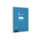 CUADERNO ESPIRAL LIDERPAPEL DI N A5 PAUTAGUIA TAPA BLANDA 40H 75 GR CUADRO PAUTADO 3MM COLOR AZUL