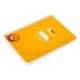 CUADERNO ESPIRAL LIDERPAPEL DI N A5 PAUTAGUIA TAPA BLANDA 40H 75 GR CUADRO PAUTADO 3MM COLOR AMARILLO