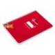 CUADERNO ESPIRAL LIDERPAPEL DI N A5 PAUTAGUIA TAPA BLANDA 40H 75 GR CUADRO PAUTADO 2,5MM COLOR ROJO