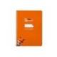 CUADERNO ESPIRAL LIDERPAPEL DI N A5 PAUTAGUIA TAPA BLANDA 40H 75 GR CUADRO PAUTADO 2,5MM COLOR NARANJA