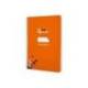 CUADERNO ESPIRAL LIDERPAPEL DI N A5 PAUTAGUIA TAPA BLANDA 40H 75 GR CUADRO PAUTADO 2,5MM COLOR NARANJA
