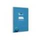 CUADERNO ESPIRAL LIDERPAPEL DI N A5 PAUTAGUIA TAPA BLANDA 40H 75 GR CUADRO PAUTADO 2,5MM COLOR AZUL