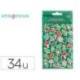 PEGATINAS IMAGINOVO FLORES VINTAGE DE PAPEL 190X100 MM EN BLISTER