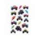 PEGATINAS IMAGINOVO KIDS CARRERAS GOMA EVA 190X105 MM EN BLISTER
