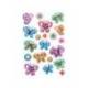 PEGATINAS IMAGINOVO MARIPOSAS MAGIC DREAMS CON RELIEVE 190X105 MM EN BLISTER