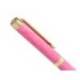 BOLIGRAFO BELIUS WILD WEST ALUMINIO COLOR ROSA DORADO TINTA COLOR AZUL CAJA DE DISEÑO