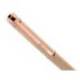 BOLIGRAFO BELIUS ROSE ALUMINIO COLOR BEIGE CLARO ORO ROSA TINTA AZUL CAJA DE DISEÑO
