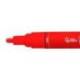 ROTULADOR LIDERPAPEL ACRYLIC BASE AGUA TODO TIPO DE SUPERFICIE PUNTA REDONDA 3 MM ROJO