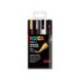 ROTULADOR UNI POSCA PC-5M/4C MARCADOR DE PINTURA PUNTA CONICA 1,8-2,5 MM GSWB ESTUCHE DE 4 UNIDADES