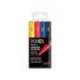 ROTULADOR MARCA UNI POSCA PC-1M/4C MARCADOR DE PINTURA PUNTA EXTRAFINA 0,7 MM ESTUCHE DE 4 UNIDADES COLORES BASICOS