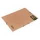 CARPETA LIDERPAPEL GOMAS DIN A4+ COLOR KRAFT MARRON CARTULINA