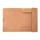 CARPETA LIDERPAPEL GOMAS DIN A4+ COLOR KRAFT MARRON CARTULINA
